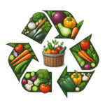 Recycling Household Waste Into Garden Fuel