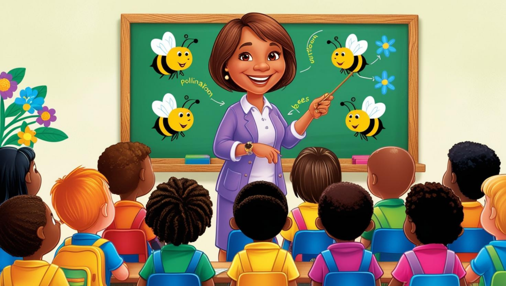 Tackling Pollination-Teacher & Kids
