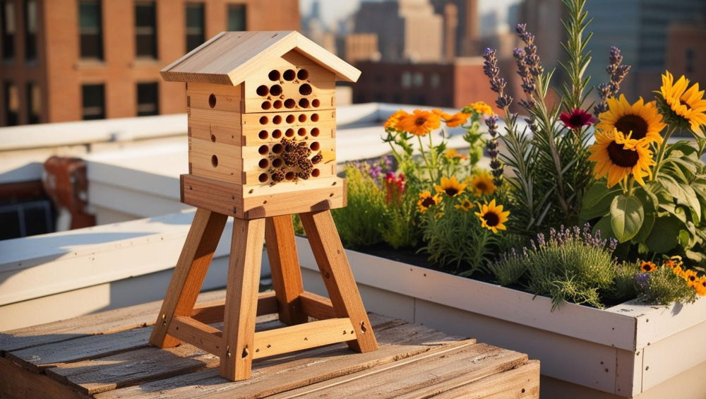 Tackling Pollination-Bee Hotel