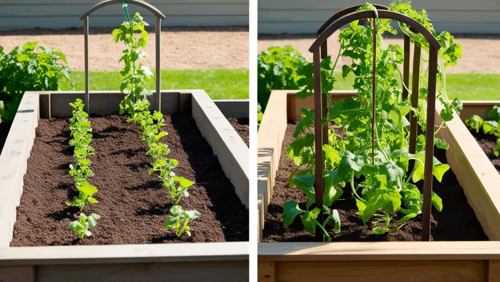 Trellis Ideas-Raised Beds