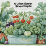 🌿 Urban Harvesting Guide: Get the Most from Your Small-Space Crops
