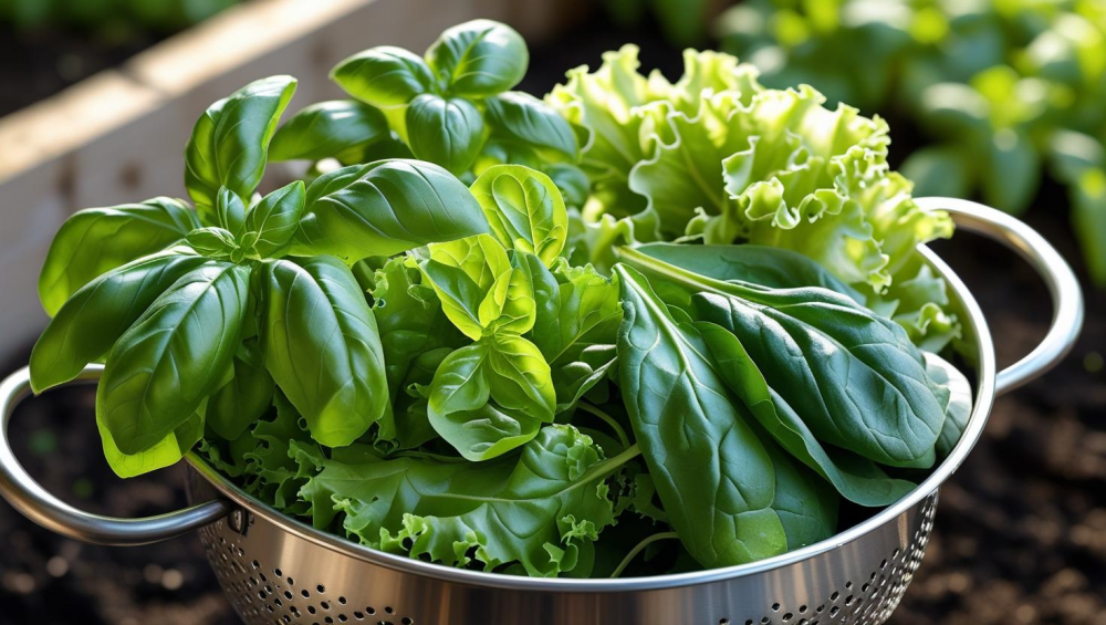 Harvest Guide-Salad Clippings