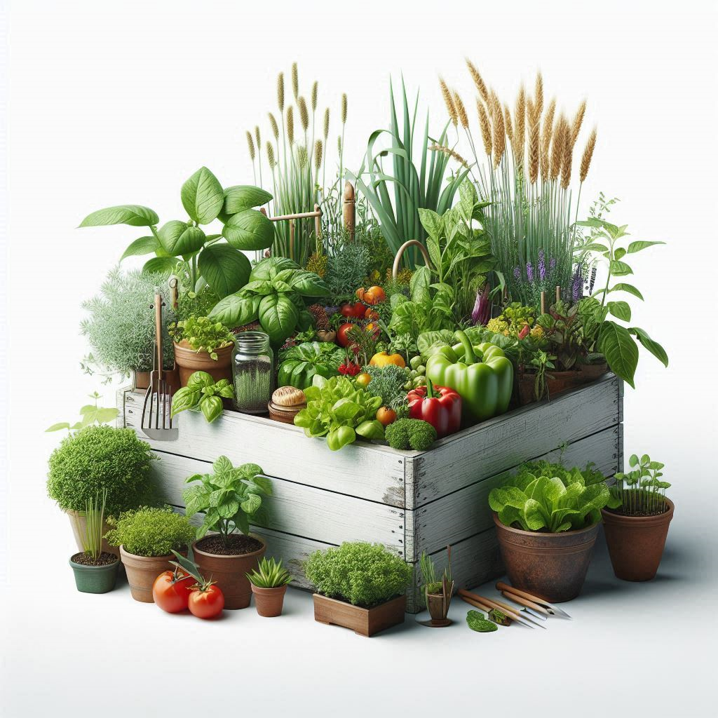 A variety of Plant Containers
