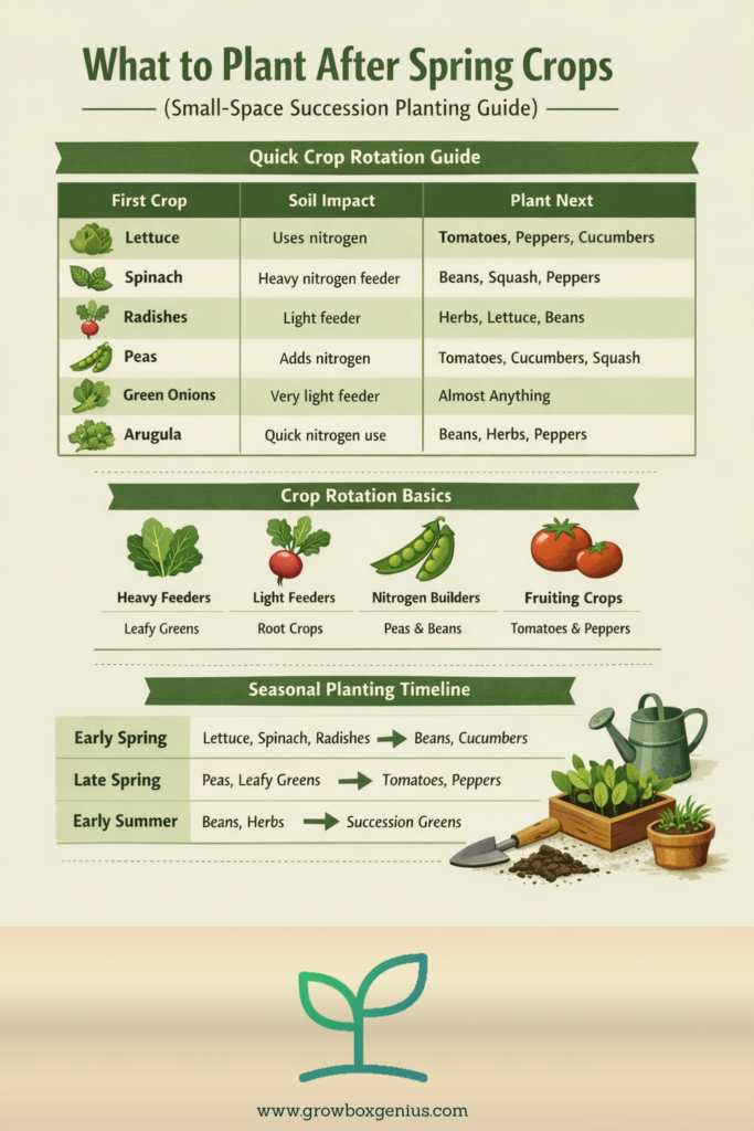 Succession Planting Chart
