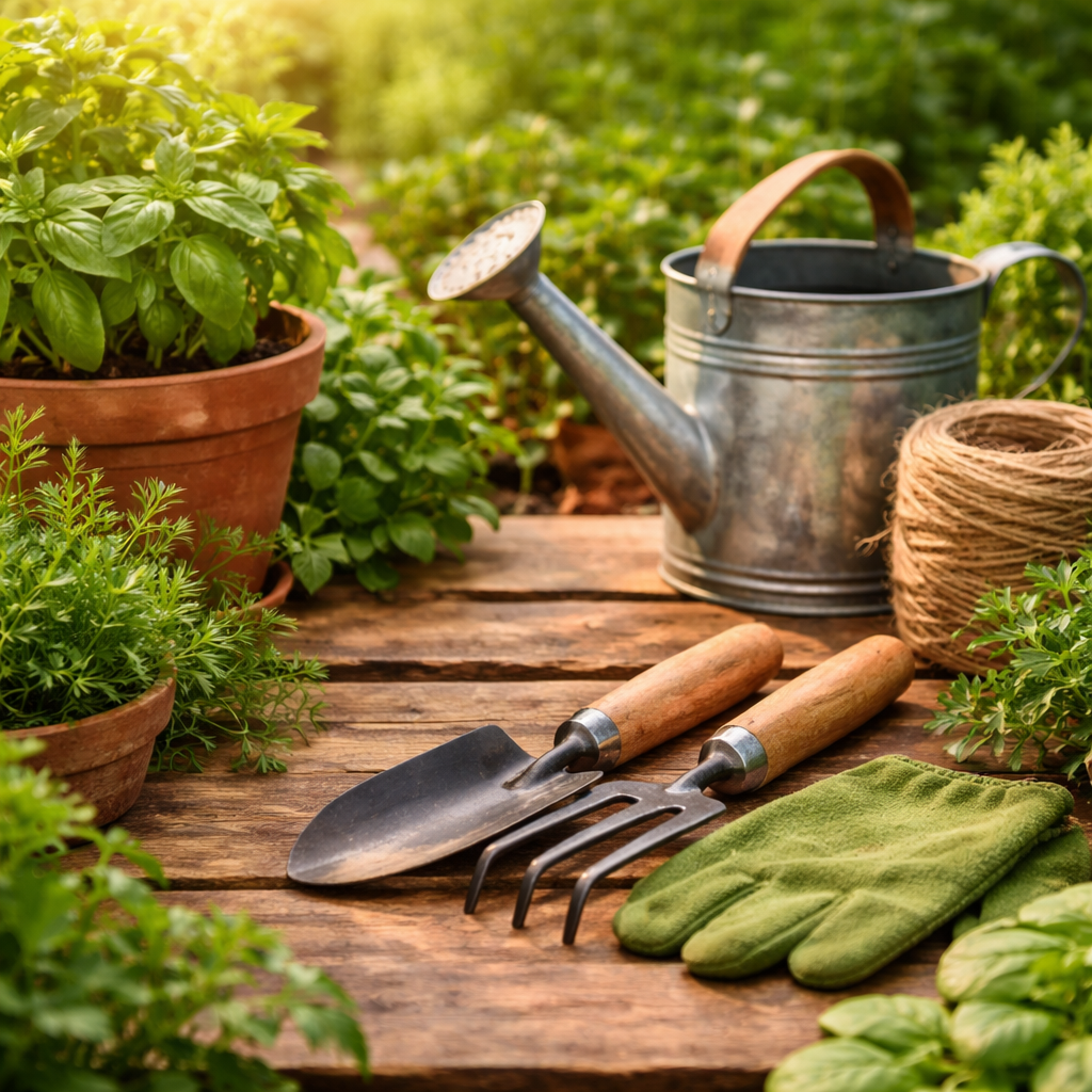 10 Minute Garden Routine - Tools