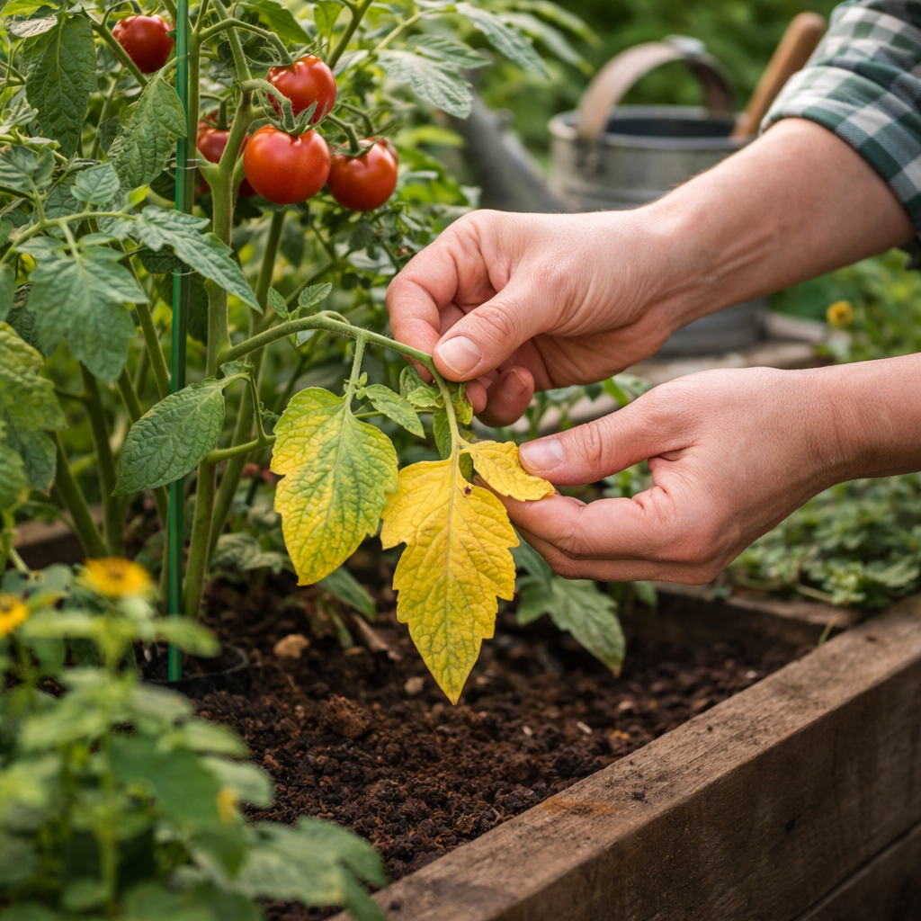 10-Minute Garden Routine - Yellow Leaves